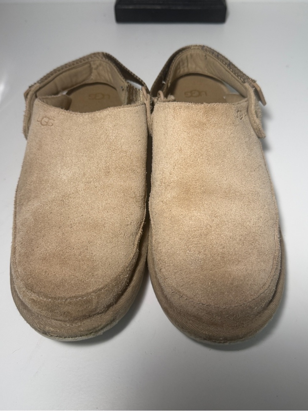 UGG Sand Suede Slip-On Clog - Size Big Kid’s 6 or Women’s 7.5